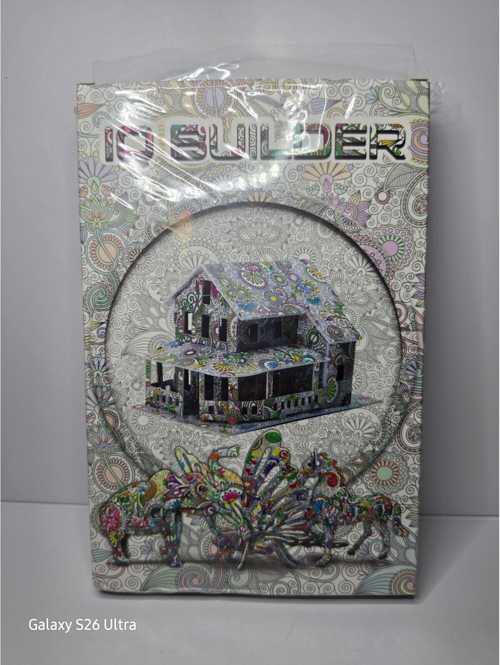 IQ Builder 3D Coloring Puzzle STEM Arts & Crafts Kit SEALED